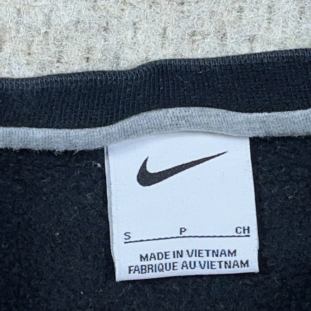 Pitt Panthers Sweatshirt Men Small Black Nike Crewneck Sweater‎ Adult Spellout